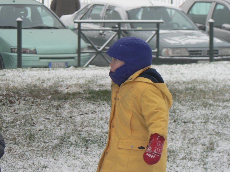 Perrine dans la neige